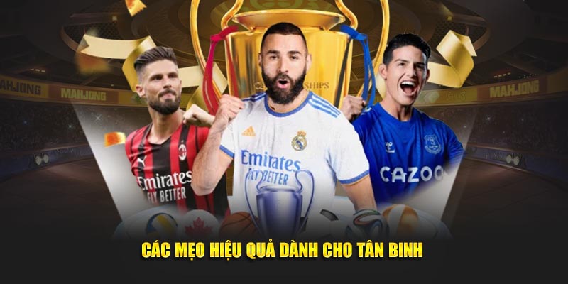 Các mẹo hiệu quả dành cho tân binh