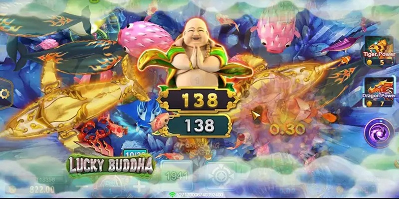 Giao diện game bắn cá Fortune King Jackpot.